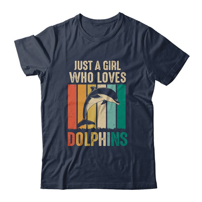 Funny Dolphin Design For Girls Mom Ocean Animal Dolphin Lover Shirt & Tank Top | teecentury