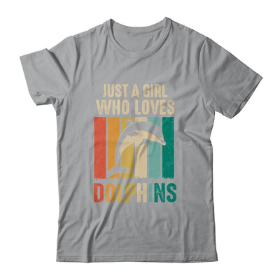 Funny Dolphin Design For Girls Mom Ocean Animal Dolphin Lover Shirt & Tank Top | teecentury