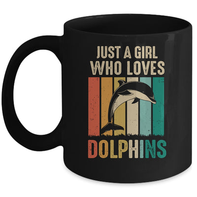 Funny Dolphin Design For Girls Mom Ocean Animal Dolphin Lover Mug | teecentury