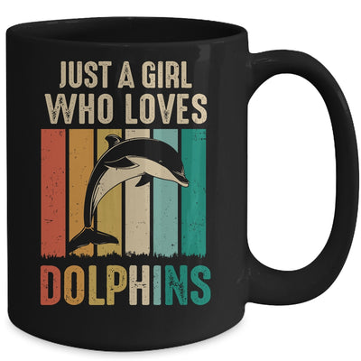 Funny Dolphin Design For Girls Mom Ocean Animal Dolphin Lover Mug | teecentury