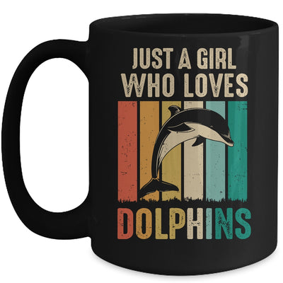 Funny Dolphin Design For Girls Mom Ocean Animal Dolphin Lover Mug | teecentury