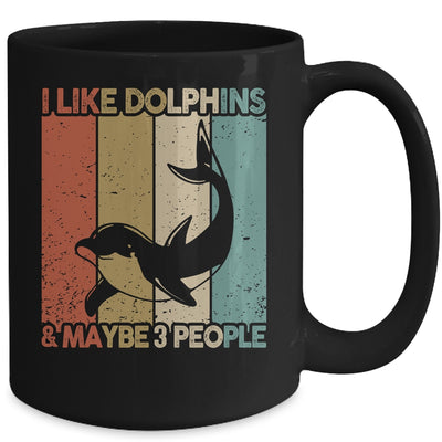 Funny Dolphin Design For Kids Men Women Animal Vintage Mug | teecentury