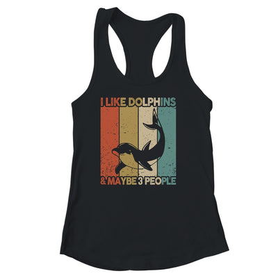Funny Dolphin Design For Kids Men Women Animal Vintage Shirt & Tank Top | teecentury