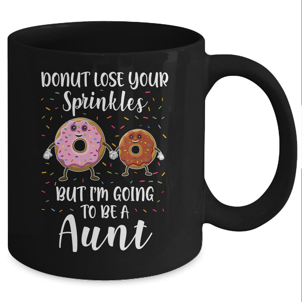 Funny Donut I'm Going To Be A Big Bother Baby Announcement Mug Coffee Mug | Teecentury.com