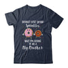 Funny Donut I'm Going To Be A Big Sister Baby Announcement T-Shirt & Hoodie | Teecentury.com