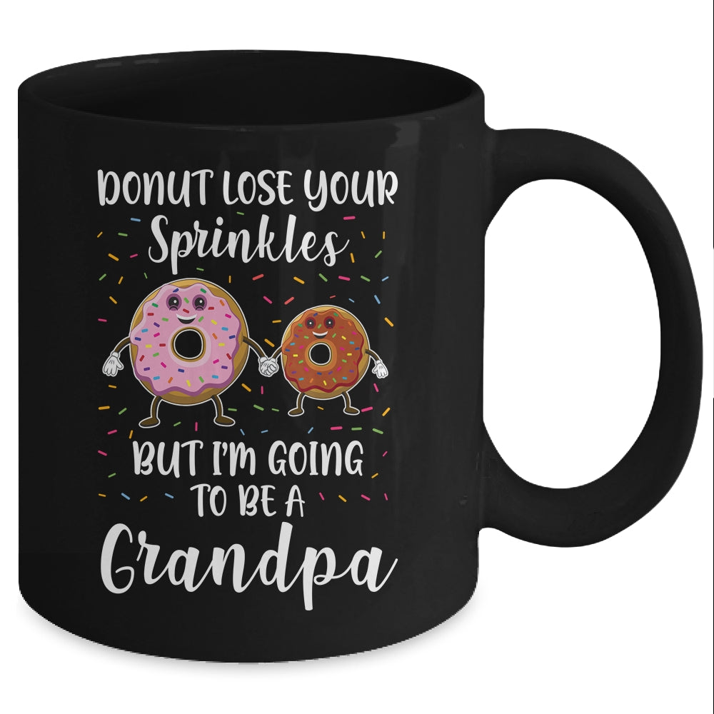 Funny Donut I'm Going To Be A Mommy Baby Announcement Mug Coffee Mug | Teecentury.com