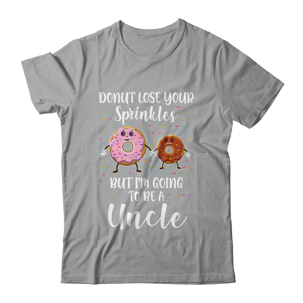 Funny Donut I'm Going To Be An Uncle Baby Announcement T-Shirt & Hoodie | Teecentury.com