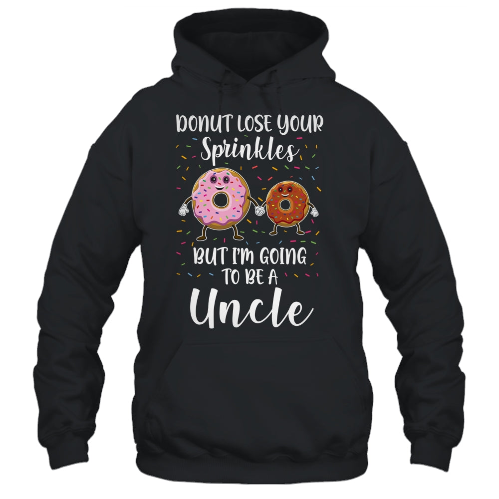 Funny Donut I'm Going To Be An Uncle Baby Announcement T-Shirt & Hoodie | Teecentury.com