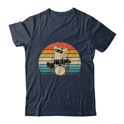 Funny Drummer And Cat Lover Vintage Shirt & Hoodie | teecentury