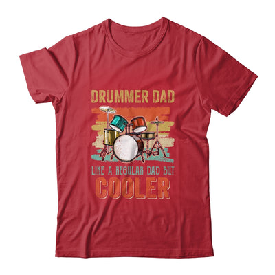 Funny Drummer Dad Art For Men Drumming Daddy Drum Players T-Shirt & Hoodie | Teecentury.com