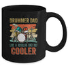 Funny Drummer Dad Art For Men Drumming Daddy Drum Players Mug Coffee Mug | Teecentury.com