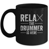 Funny Drummer Design For Men Women Drum Player Music Lover Mug | teecentury