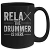 Funny Drummer Design For Men Women Drum Player Music Lover Mug | teecentury