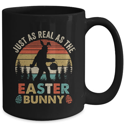 Funny Easter Bigfoot As Real As The Easter Bunny For Men Mug | teecentury