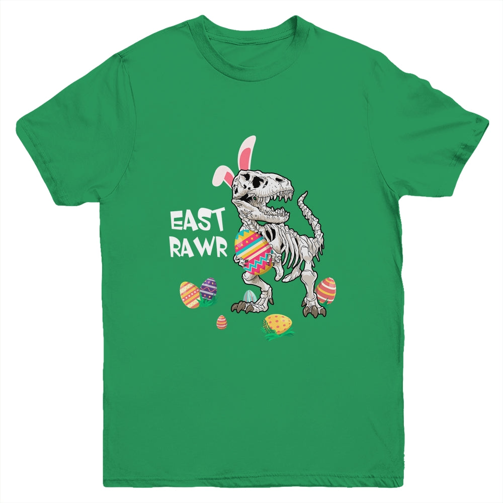Funny Eastrawr T Rex Dinosaur Easter Day Boy Men Youth Youth Shirt | Teecentury.com