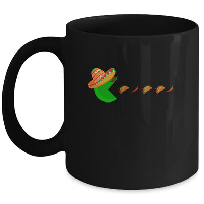 Funny Eating Tacos Cinco De Mayo Mexican Mug Coffee Mug | Teecentury.com