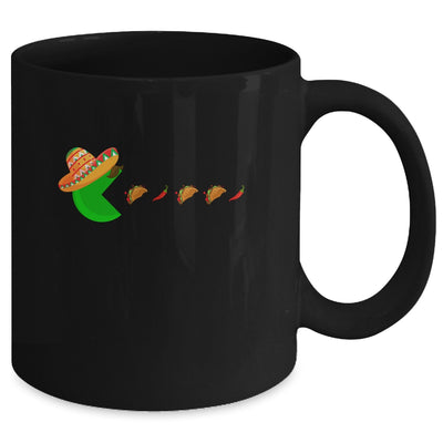 Funny Eating Tacos Cinco De Mayo Mexican Mug Coffee Mug | Teecentury.com