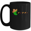 Funny Eating Tacos Cinco De Mayo Mexican Mug Coffee Mug | Teecentury.com