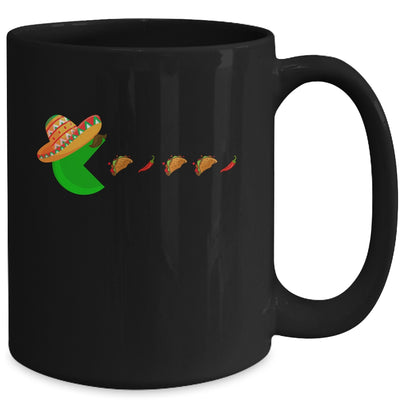 Funny Eating Tacos Cinco De Mayo Mexican Mug Coffee Mug | Teecentury.com