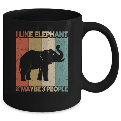 Funny Elephant Design For Kids Men Women Animal Vintage Mug | teecentury