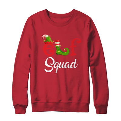 Funny Family Christmas Matching Holiday Group Elf Squad T-Shirt & Sweatshirt | Teecentury.com