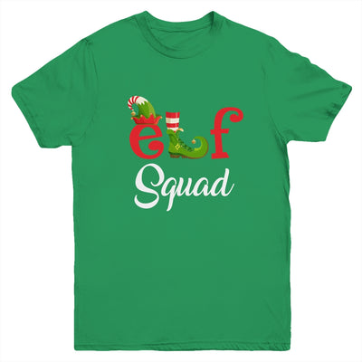 Funny Family Christmas Matching Holiday Group Elf Squad Youth Youth Shirt | Teecentury.com