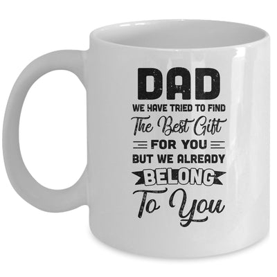 Funny Fathers Day Dad From Wife Daughter Son For Daddy Mug Coffee Mug | Teecentury.com