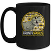 Funny Faunty Saurus Sunflower Dinosaur Aunt T Rex Mug Coffee Mug | Teecentury.com