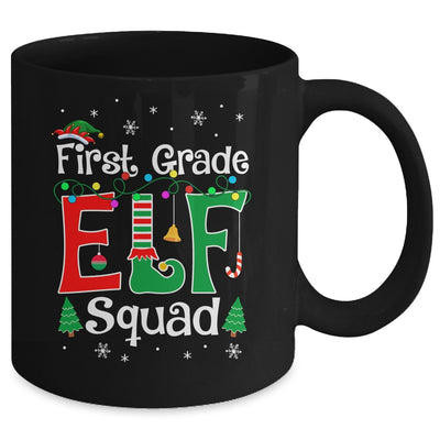 Funny First Grade Elf Squad Teacher Christmas Child Xmas Mug | teecentury