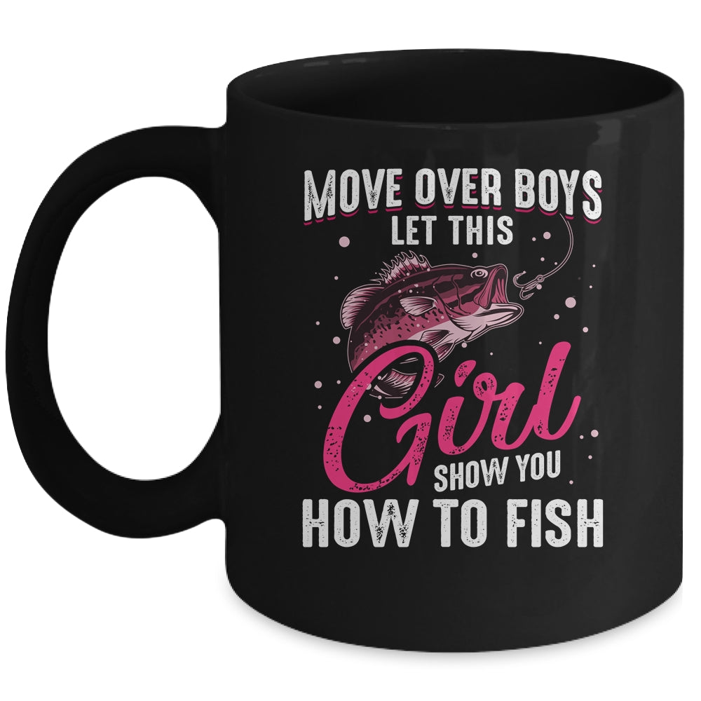 Funny Fishing Design For Girls Women Fisherman Fishing Lover Mug | teecentury