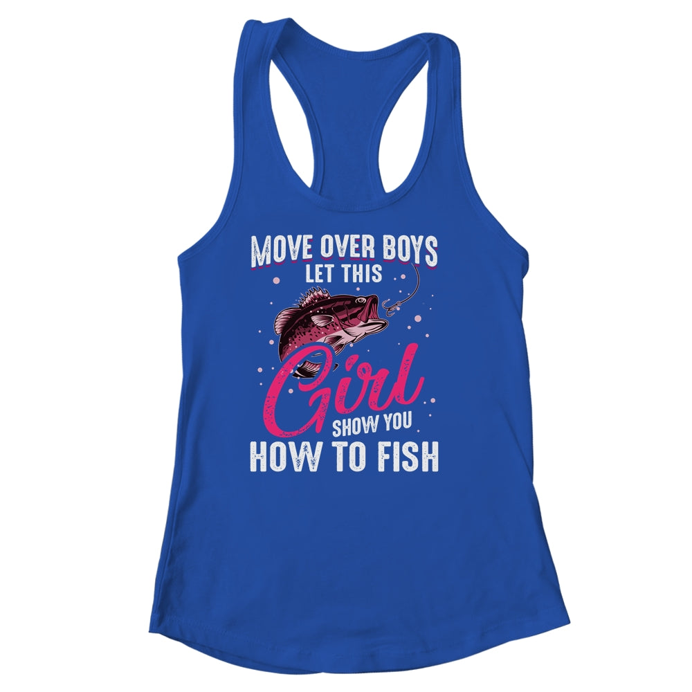 Funny Fishing Design For Girls Women Fisherman Fishing Lover Shirt & Tank Top | teecentury