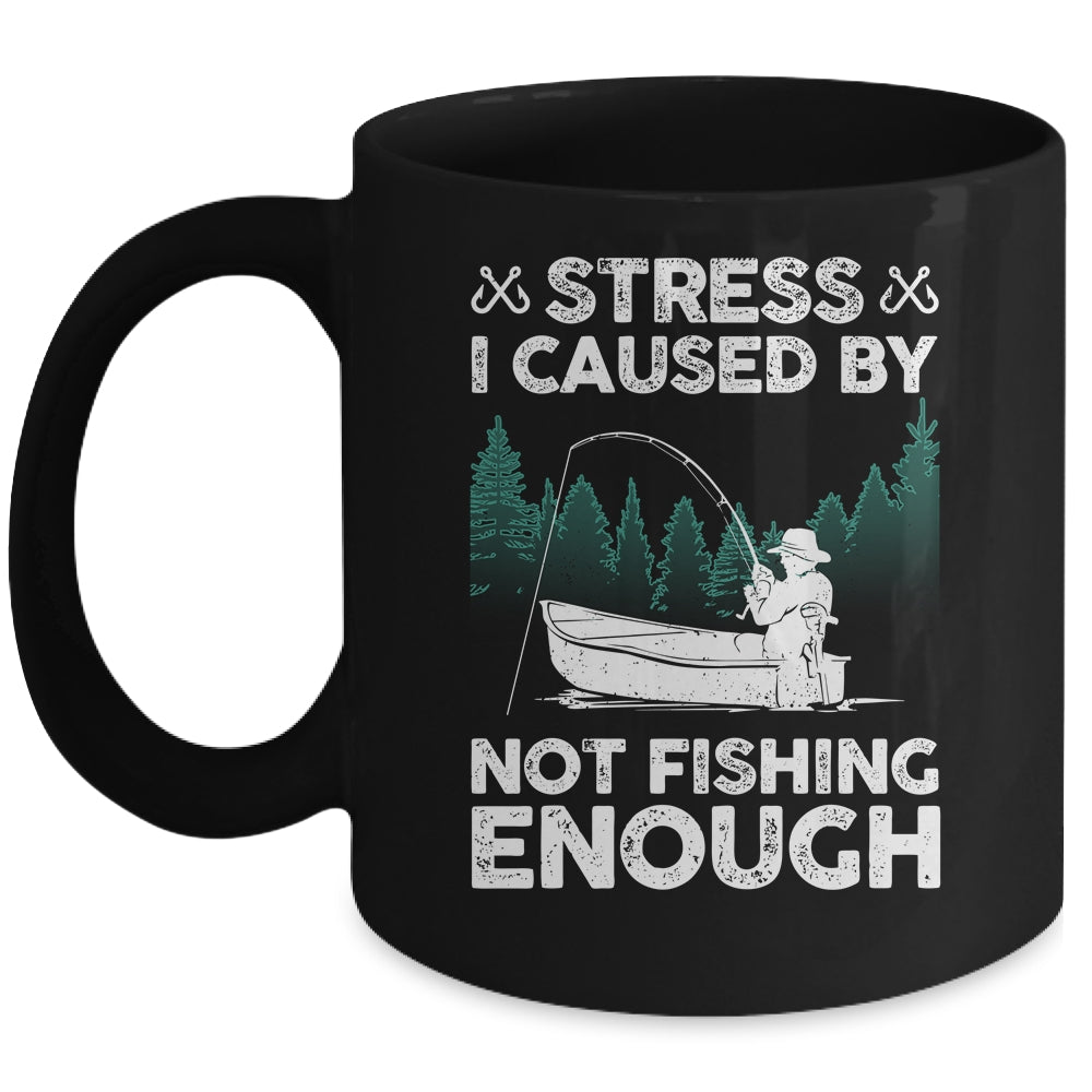 Funny Fishing Design For Men Women Bass Fly Fishing Lovers Mug | teecentury