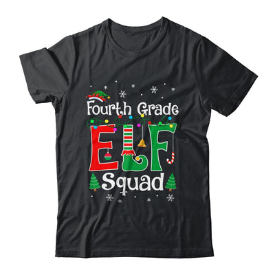 Funny Fourth Grade Elf Squad Teacher Christmas Child Xmas Shirt & Sweatshirt | teecentury