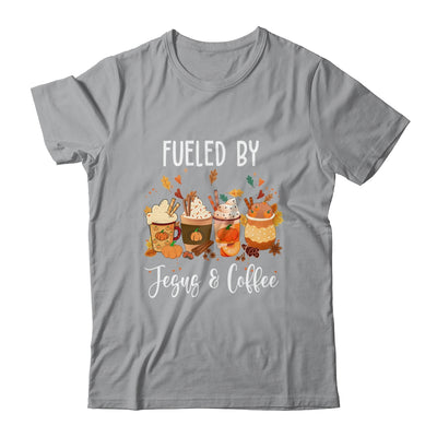 Funny Fueled By Coffee Jesus Caffeine Lover Thanksgiving Day Shirt & Hoodie | teecentury