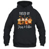 Funny Fueled By Coffee Jesus Caffeine Lover Thanksgiving Day Shirt & Hoodie | teecentury