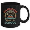 Funny Game Over Teacher Student Controller Back To School Mug | teecentury