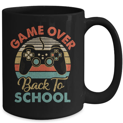 Funny Game Over Teacher Student Controller Back To School Mug | teecentury