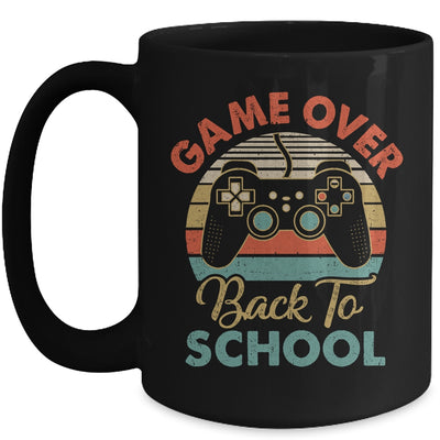 Funny Game Over Teacher Student Controller Back To School Mug | teecentury