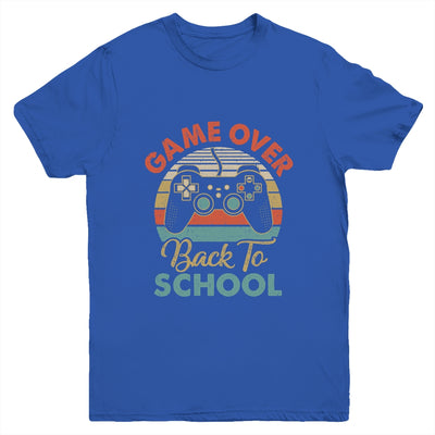 Funny Game Over Teacher Student Controller Back To School Youth Shirt | teecentury