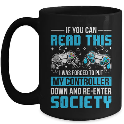 Funny Gamer For Men Women Video Gamer Gaming Game Controller Mug | teecentury