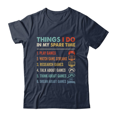 Funny Gamer Things I Do In My Spare Time Gaming Shirt & Hoodie | teecentury