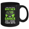 Funny Gaming Brothers Gamer Gifts For Teen Boys Mug Coffee Mug | Teecentury.com