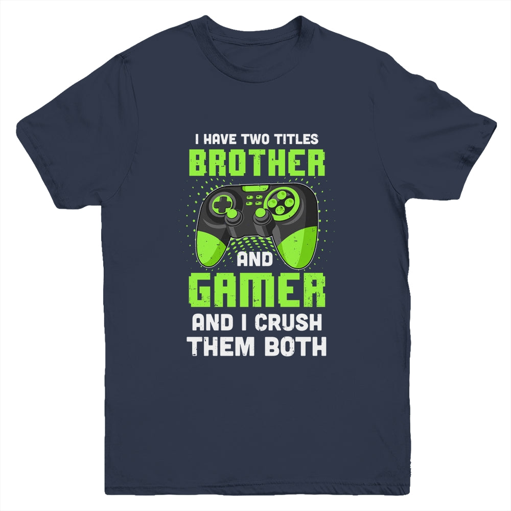 Funny Gaming Brothers Gamer Gifts For Teen Boys Youth Youth Shirt | Teecentury.com