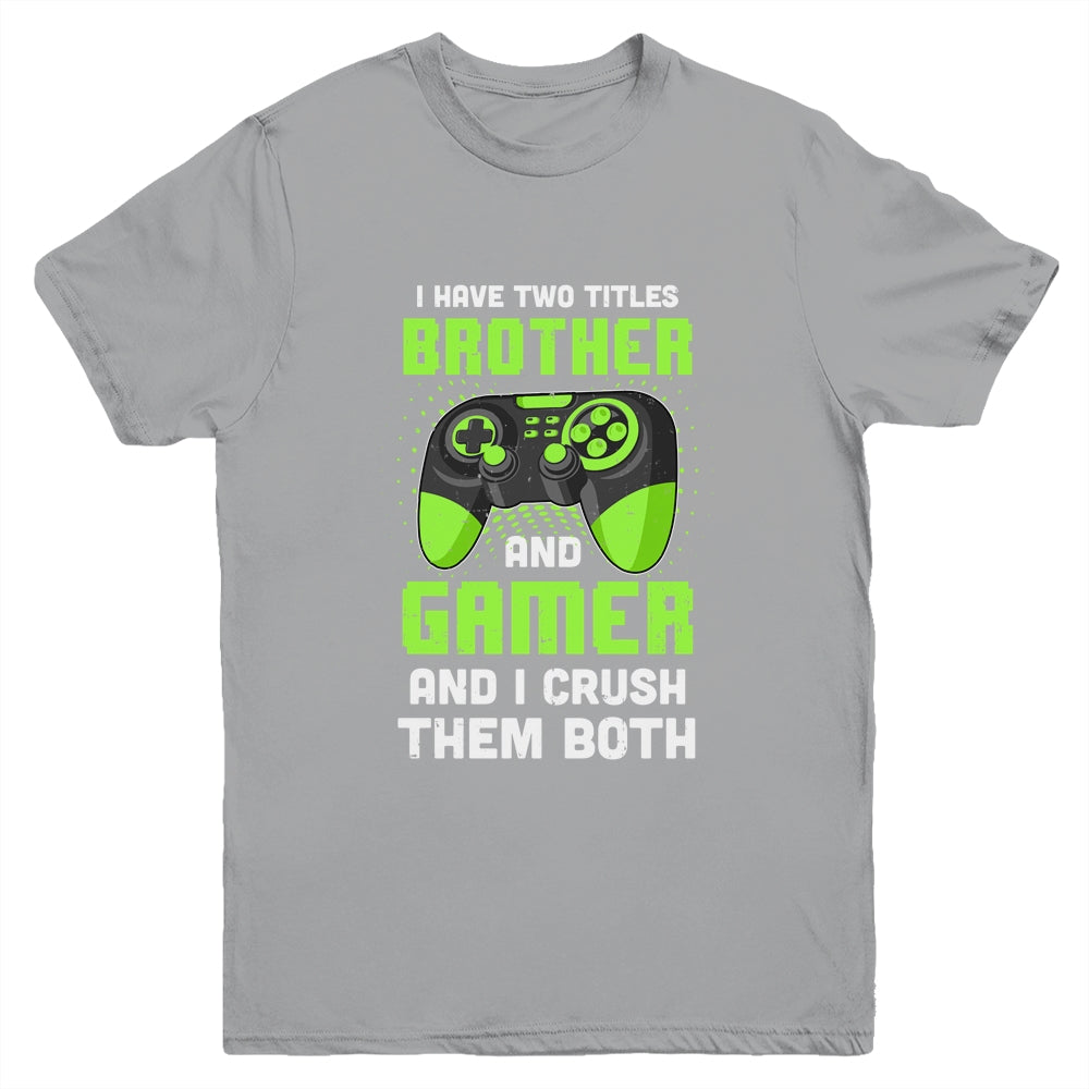 Funny Gaming Brothers Gamer Gifts For Teen Boys Youth Youth Shirt | Teecentury.com
