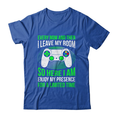 Funny Gaming Every Now And Then I Leave My Room Gamer Shirt & Hoodie | teecentury