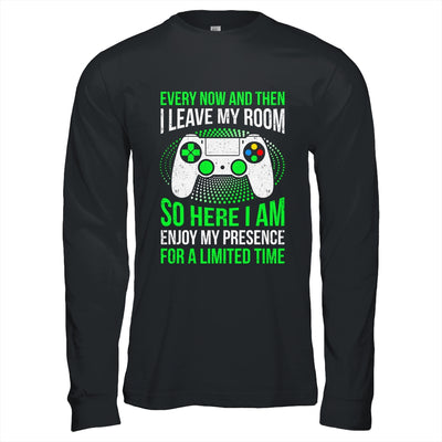 Funny Gaming Every Now And Then I Leave My Room Gamer Shirt & Hoodie | teecentury