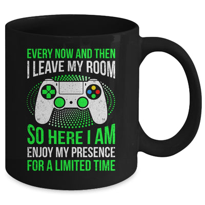 Funny Gaming Every Now And Then I Leave My Room Gamer Mug | teecentury