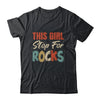 Funny Geology For Women Rock Collecting Geologist Vintage Shirt & Hoodie | teecentury