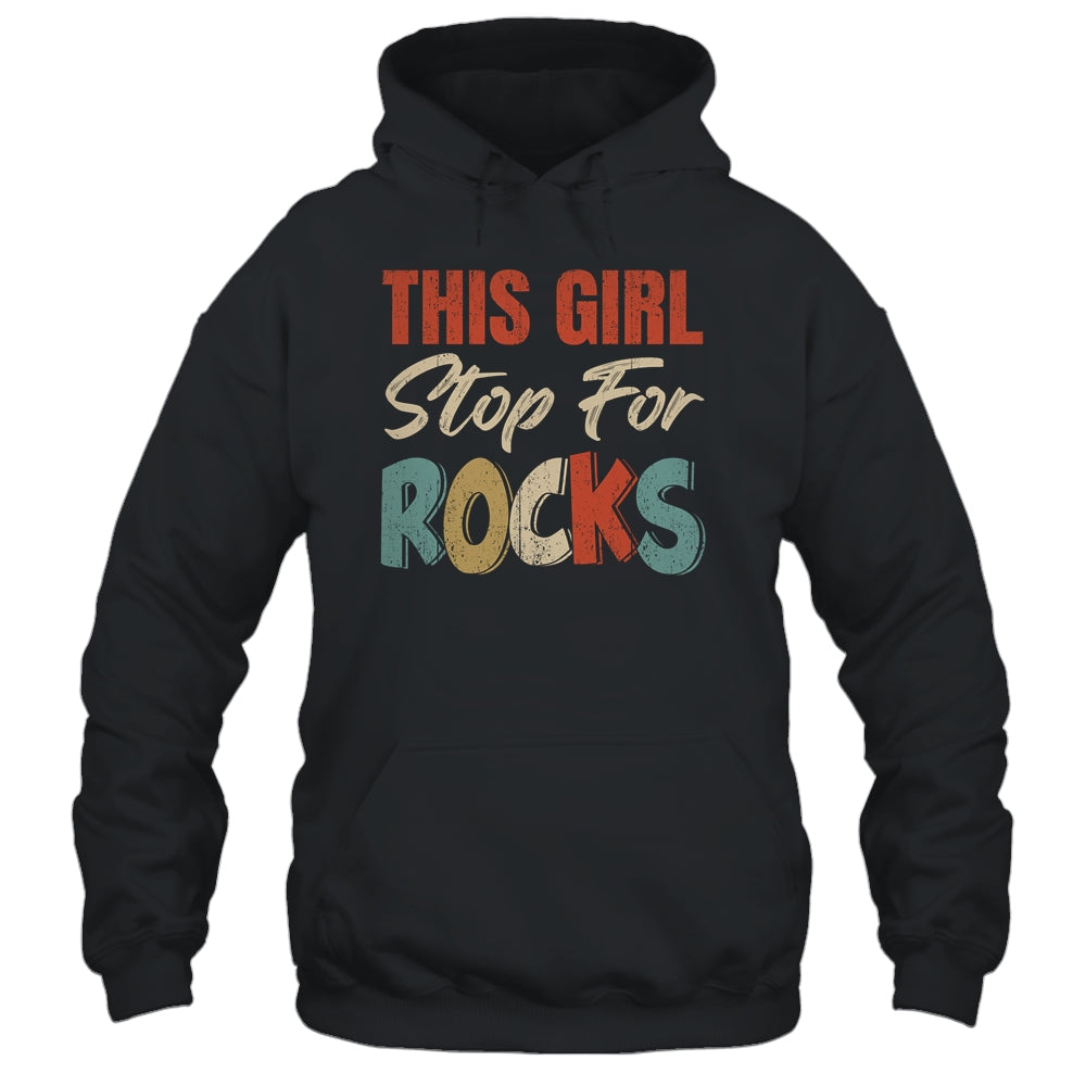 Funny Geology For Women Rock Collecting Geologist Vintage Shirt & Hoodie | teecentury