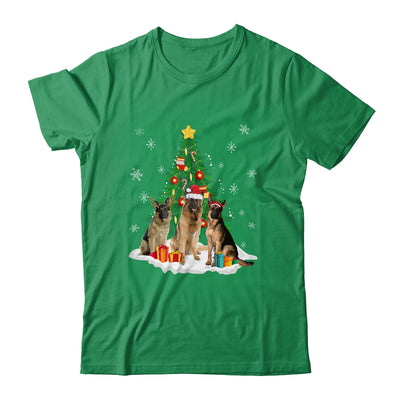 Funny German Shepherd Ugly Christmas Dog Lovers Women Shirt & Sweatshirt | teecentury